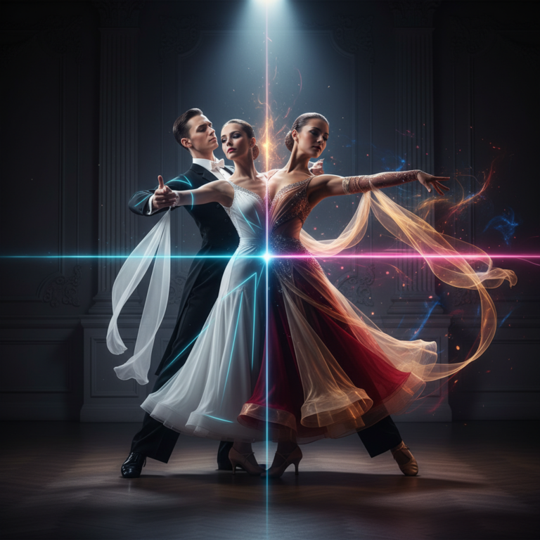 社交ダンスに於ける振り付けの自由度