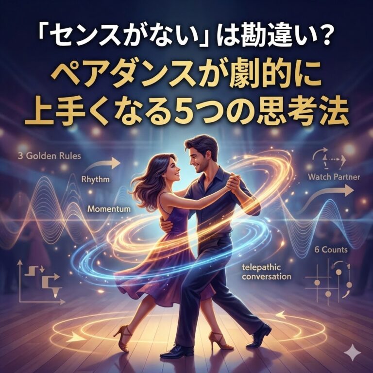 ペアダンスが劇的に上手くなる5つの思考法