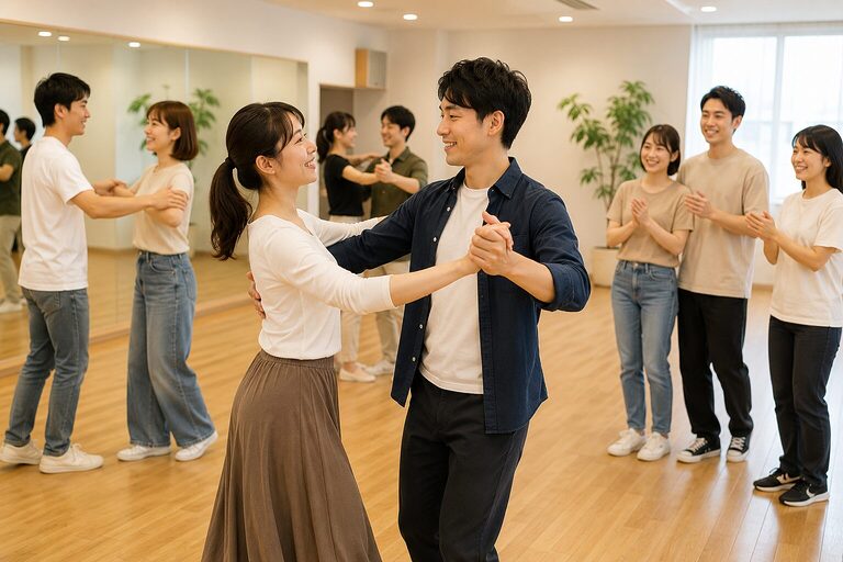 ダンス人口を増やす初心者講習会運営の例