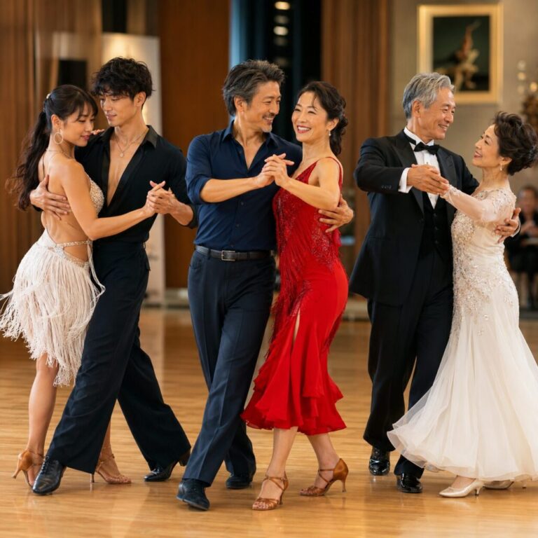 日本で踊られているダンスと参加年代を紹介