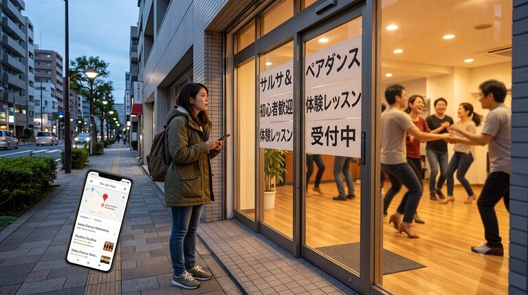 ダンス初心者の「最初の場所選び」生の声