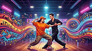 ヒップホップの経験はペアダンスで有利になる？