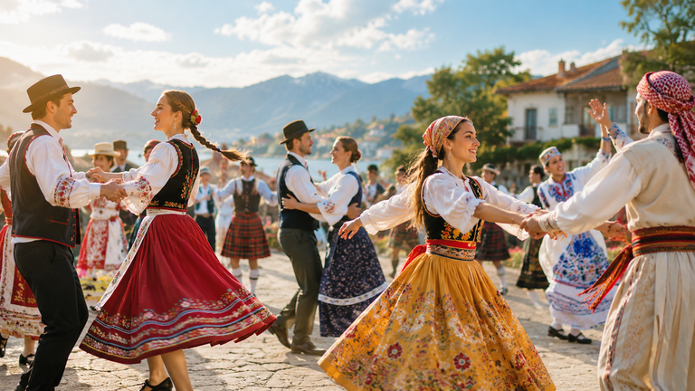 フォークダンスとは？踊り方・種類・世界の地域別の特徴と社交ダンスとの違い